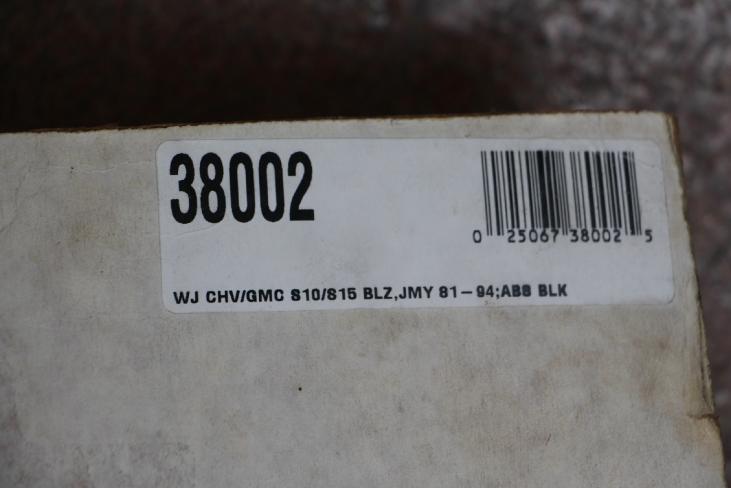 Déflecteur vitre arrière noir pour Chevrolet pour GMC S10 S15 Blazer Jimmy 81-94
